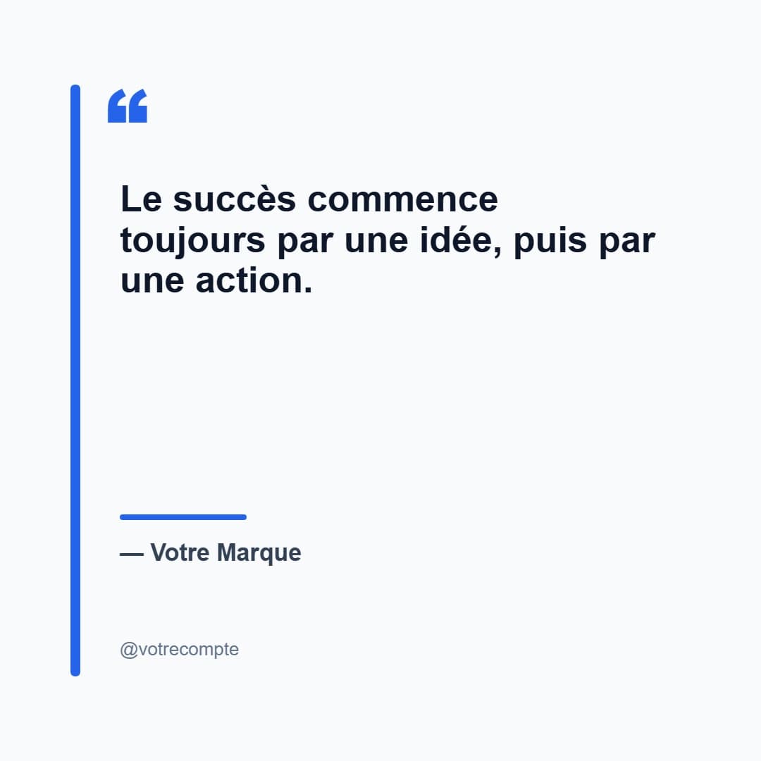 Citation Minimaliste